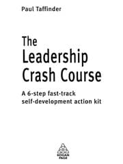 Tapa de The leadership crash course