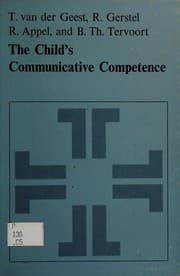 Tapa de The child's communicative competence