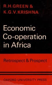 Tapa de Economic co-operation in Africa