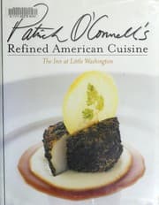 Tapa de Patrick O'Connell's refined American cuisine