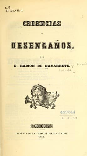 Tapa de Creencias y desengaños
