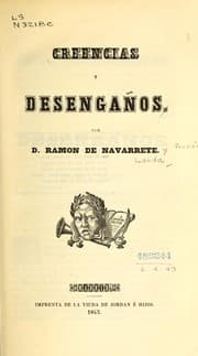 Tapa de Creencias y desengaños