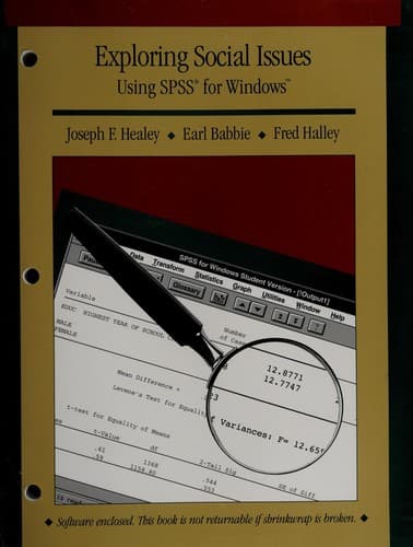 Tapa de Exploring social issues