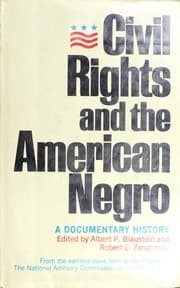 Tapa de Civil rights and the American Negro