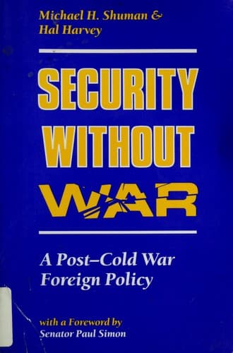 Tapa de Security without war
