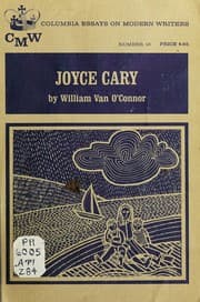 Tapa de Joyce Cary