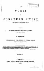 Tapa de The works of Jonathan Swift