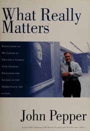 Tapa de What really matters
