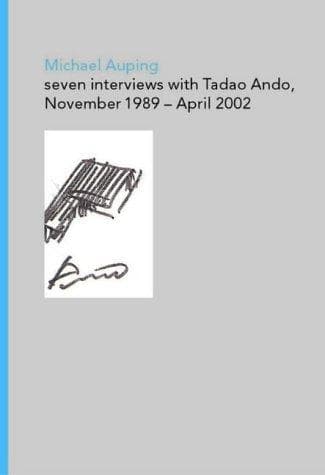Tapa de Seven interviews with Tadao Ando