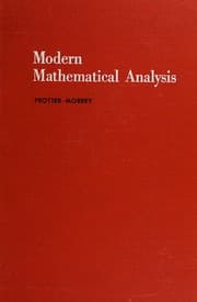 Tapa de Modern mathematical analysis