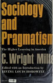 Tapa de Sociology and pragmatism