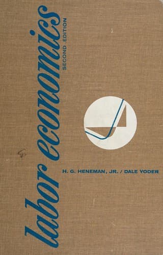 Tapa de Labor economics