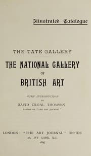Tapa de The National Gallery of British art