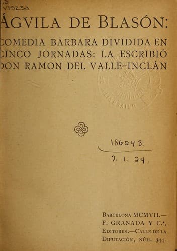 Tapa de Aguila de Blason