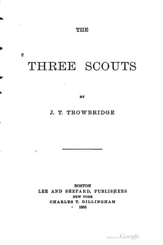 Tapa de The three scouts