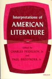 Tapa de Interpretations of American literature