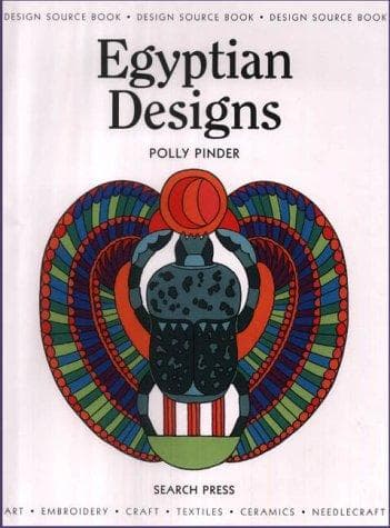 Tapa de Egyptian Designs (Design Source Books)