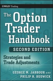 Tapa de The option trader handbook