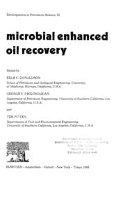Tapa de Microbial enhanced oil recovery
