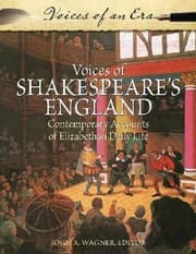 Tapa de Voices of Shakespeare's England