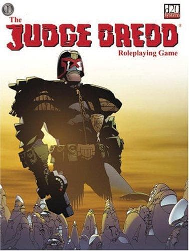 Tapa de Judge Dredd RPG