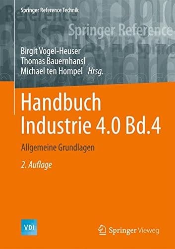 Tapa de Handbuch Industrie 4.0 Bd.4