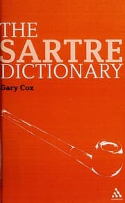 Tapa de Sartre Dictionary