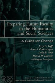 Tapa de Preparing future faculty in the humanities and social sciences