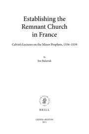 Tapa de Establishing the remnant church in France