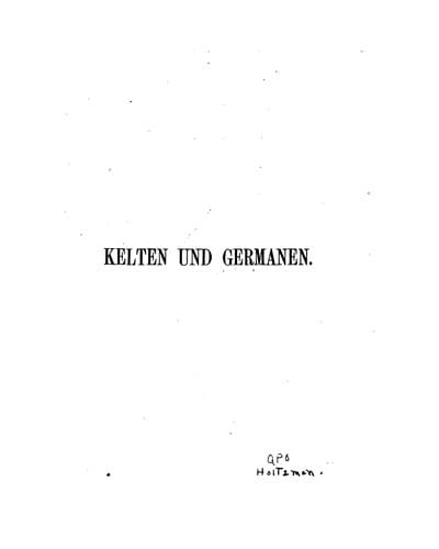 Tapa de Kelten und Germanen