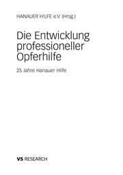 Tapa de Die Entwicklung professioneller Opferhilfe