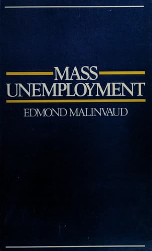 Tapa de Mass unemployment