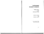 Tapa de Citizenship without consent