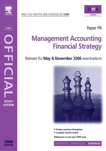 Tapa de Management accounting