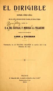 Tapa de El dirigible