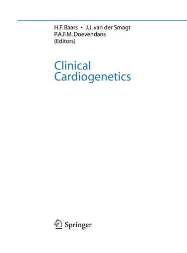 Tapa de Clinical Cardiogenetics