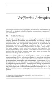 Tapa de Open Verification Methodology Cookbook