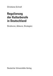 Tapa de Regulierung der Kulturberufe in Deutschland