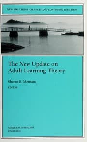 Tapa de The new update on adult learning theory