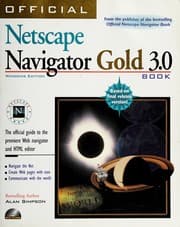 Tapa de Official Netscape Navigator Gold 3.0 book