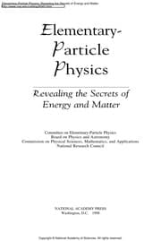 Tapa de Elementary-particle physics