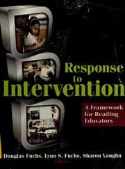 Tapa de Response to intervention