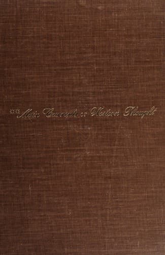 Tapa de Main currents of Western thought