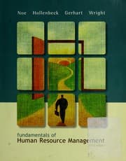 Tapa de Fundamentals of human resource management