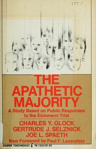 Tapa de The apathetic majority