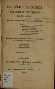 Tapa de Les pêcheurs danois