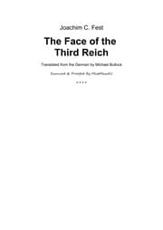 Tapa de The face of the Third Reich