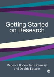 Tapa de Getting Started in Research