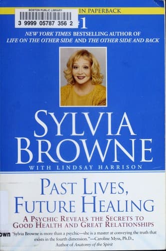 Tapa de Past lives, future healing