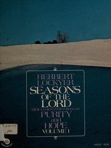 Tapa de Bible-centered devotions on purity and hope